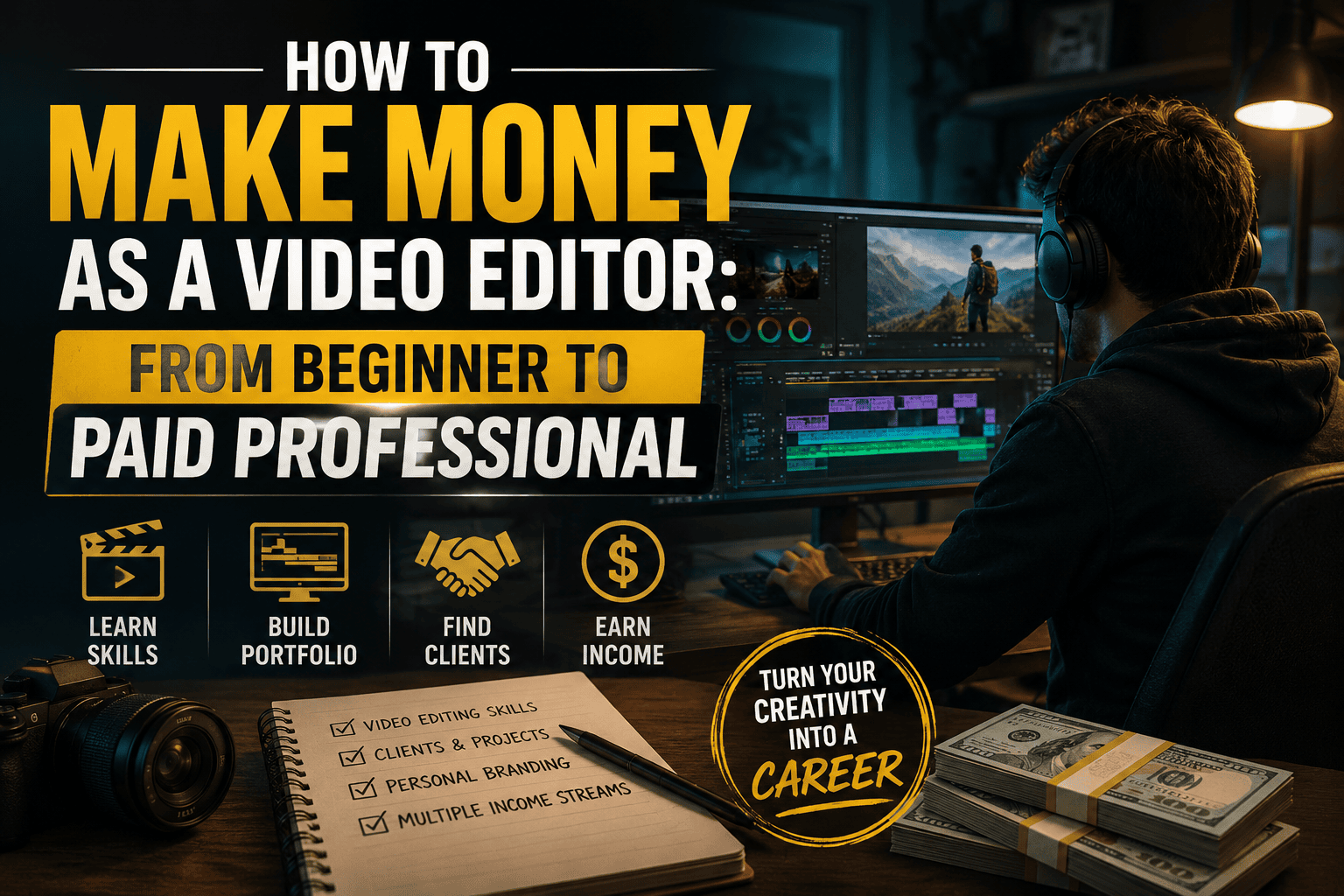 How to Make Money as a Video Editor